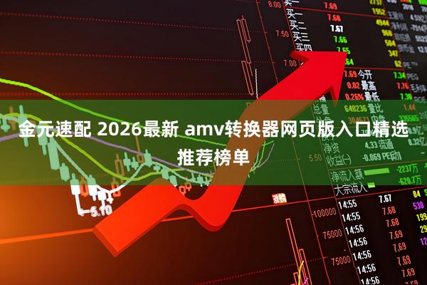 金元速配 2026最新 amv转换器网页版入口精选推荐榜单